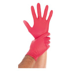 Hygostar "Safe Light" Nitril-Handschuhe Rot 100 Stück.