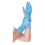 Hygostar Safe Long Nitril-Handschuhe Blau 100 Stück.