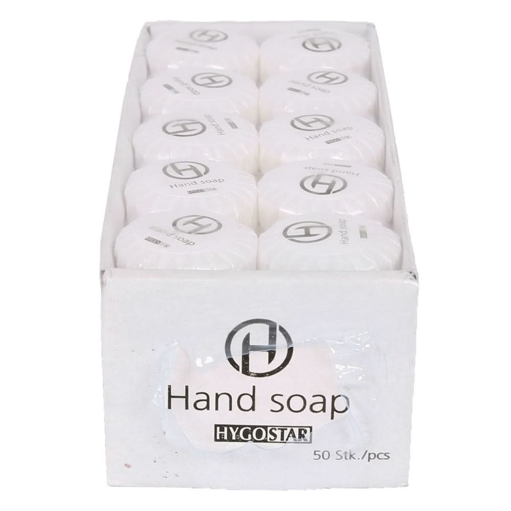 Hygostar Seifen-Stück Rund 50 Stück.