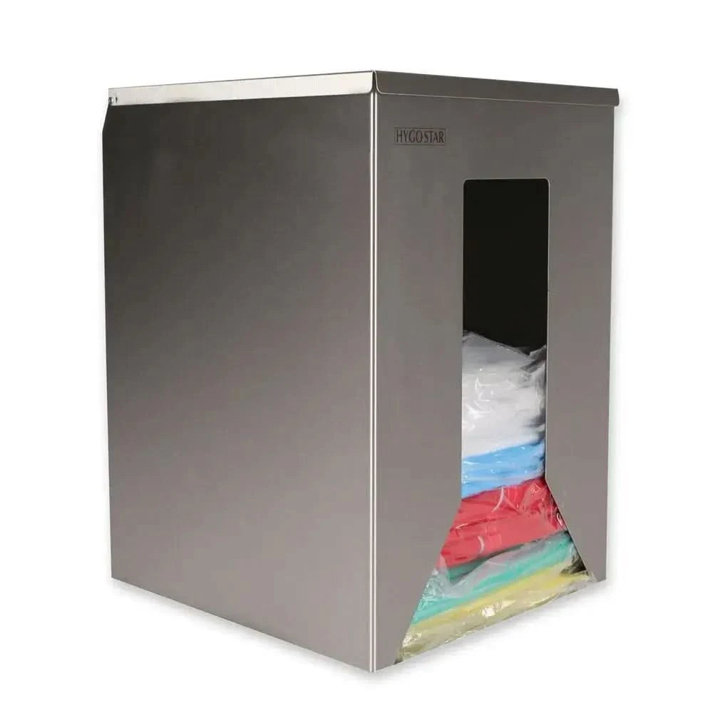 HygoStar Spender für Overalls & Kittel Edelstahl.