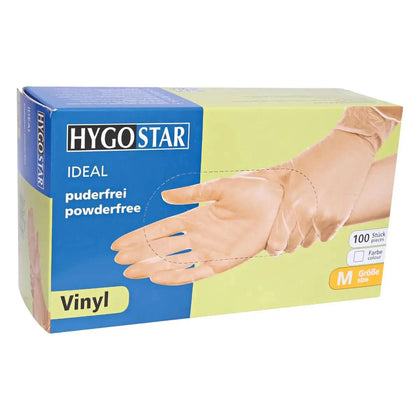 Hygostar Vinyl-Handschuhe "Ideal" 100 Stück