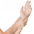 Hygostar Vinyl-Handschuhe Ideal Long 30 cm 100 Stück.