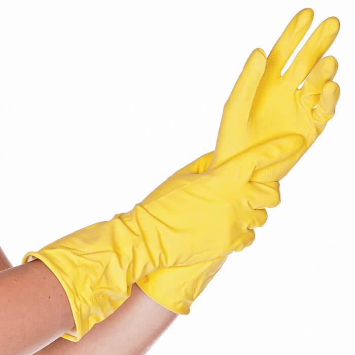 Hygostar Haushaltshandschuhe "Bettina Soft" Gelb