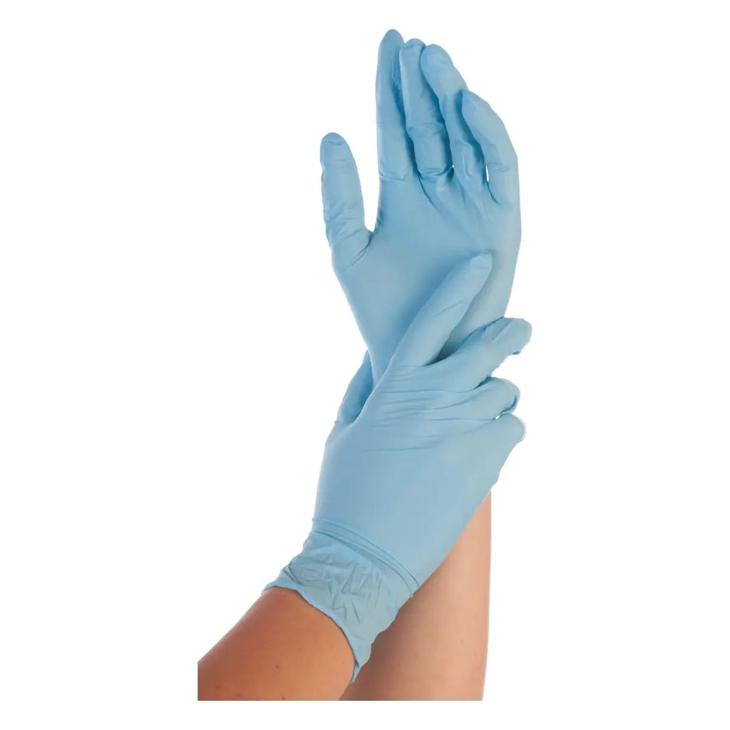 Hygonorm Nitril-Handschuhe "Allfood Safe" Blau