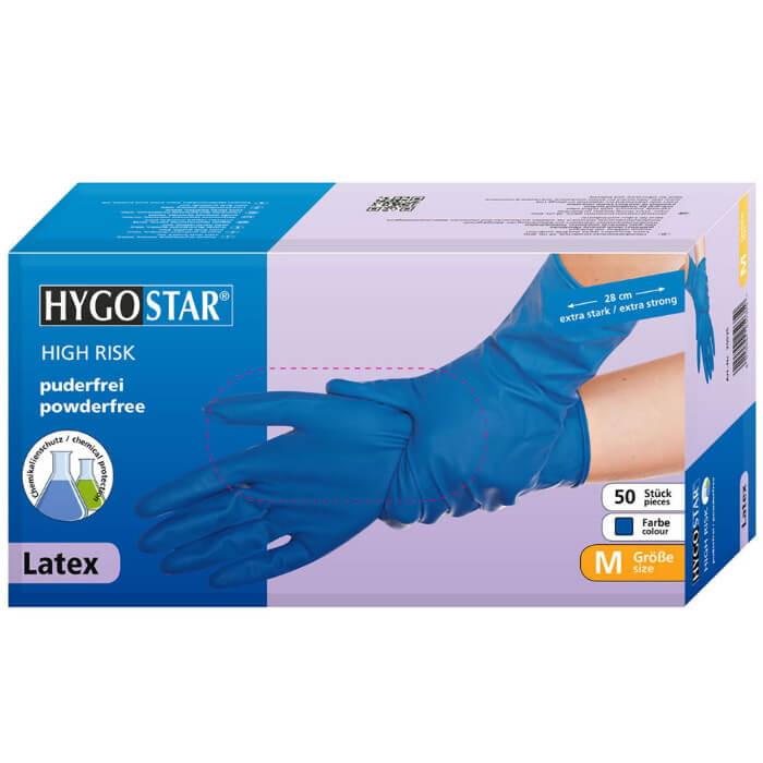 Hygostar Chemikalienschutzhandschuhe "High Risk" | Latex