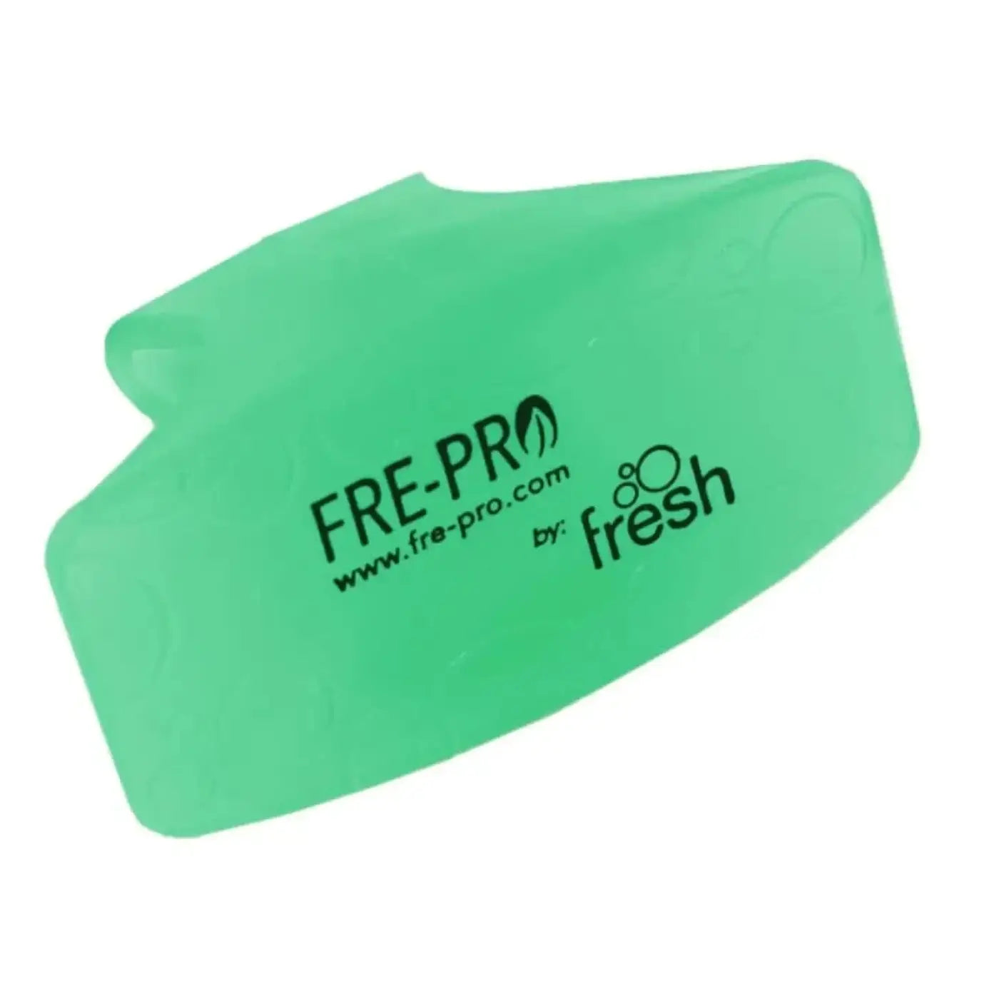 Transluzentes limegrünes silikon kühlpad mit schwarzem frepro branding für toiletten bowl clip