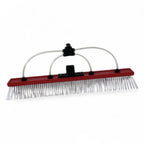 Gardiner bürste solar 45 cm roter plastikborstenbürste mit klaren flexiblen schläuchen und schwarzen verbindungen