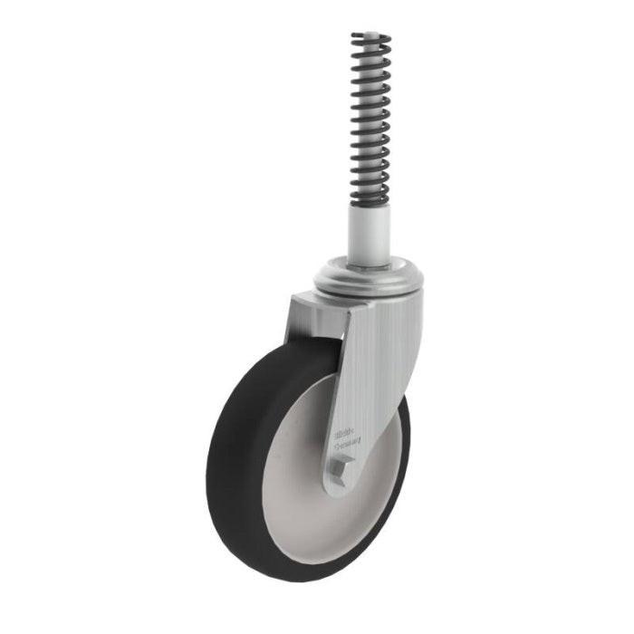 Günzburger Steigtechnik Federrolle für Podesttreppen mit Feststeller elektrisch