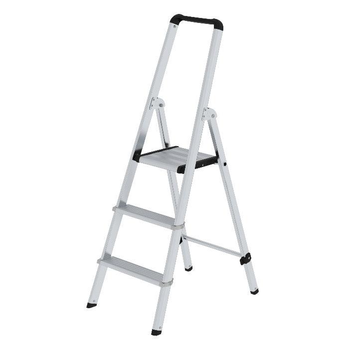 Munk Günzburger Steigtechnik ML Stufen-Stehleiter einseitig begehbar 3-Stufig