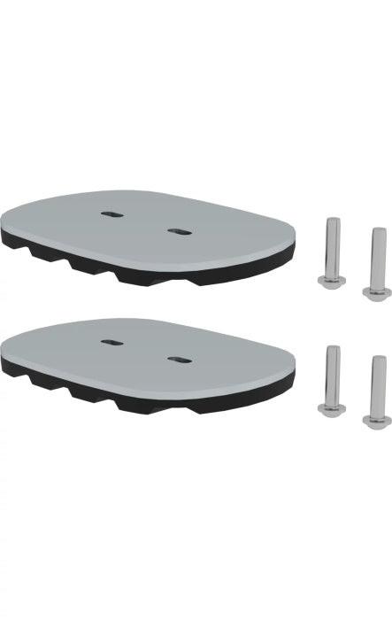 Günzburger Steigtechnik nivello-Fußplatte für Gitterroste