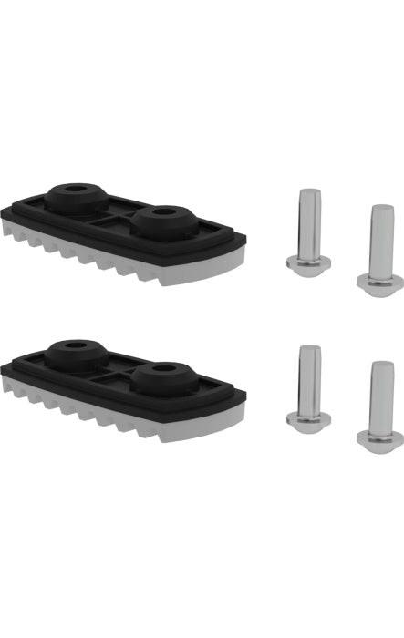 Günzburger Steigtechnik nivello-Fußplatte für glatte Untergründe 58/73 mm