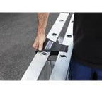 Munk Günzburger Steigtechnik Stufen-Anlegeleiter ohne Traverse Ergo-Pad Griffzone