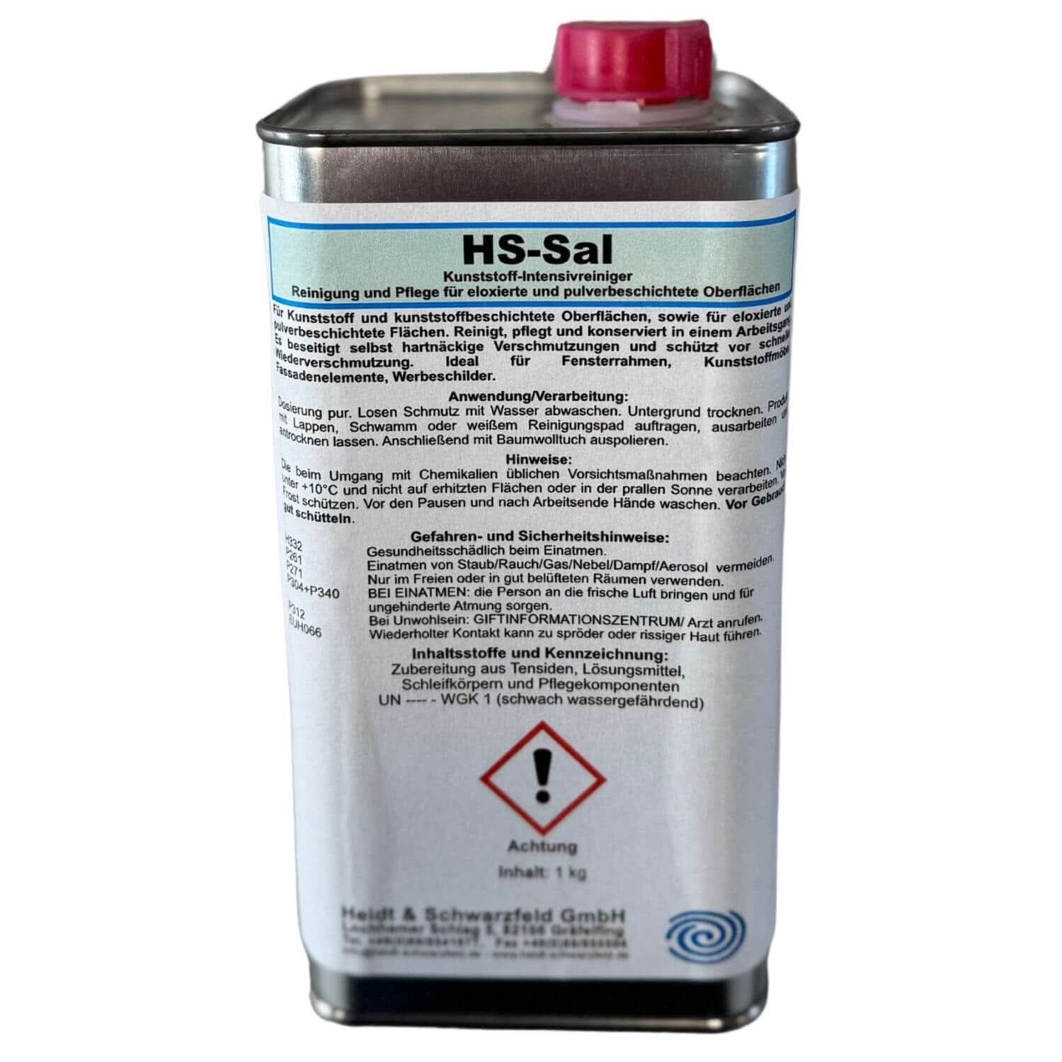 Kunststoffreiniger Heidt & Schwarzfeld HS-Sal & Pflege 1kg.