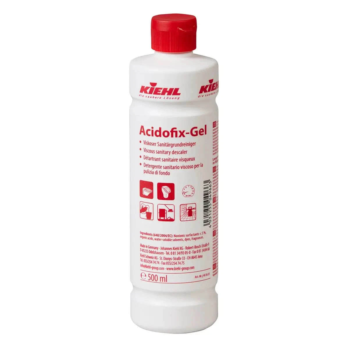 Kiehl Acidofix-Gel Sanitärgrundreiniger 500ml.