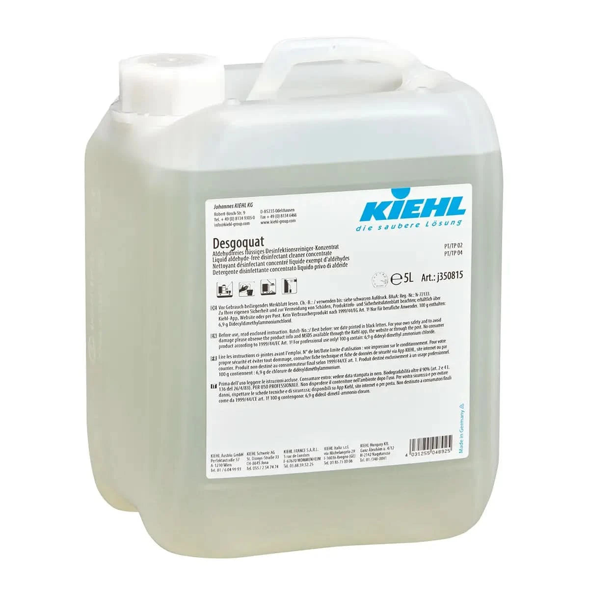 Kiehl Desgoquat Desinfektionsreiniger 5l.