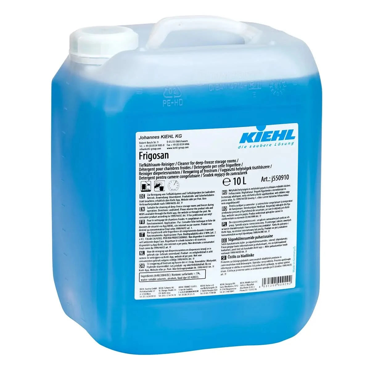 Kiehl Frigosan Tiefkühlraumreiniger 10l.