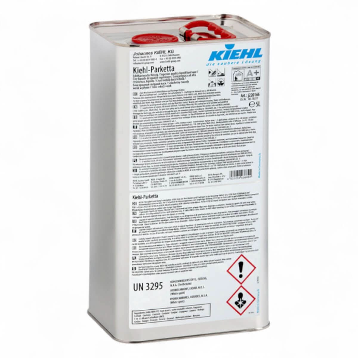 Kiehl Parketta Edelhartwachs 5l.