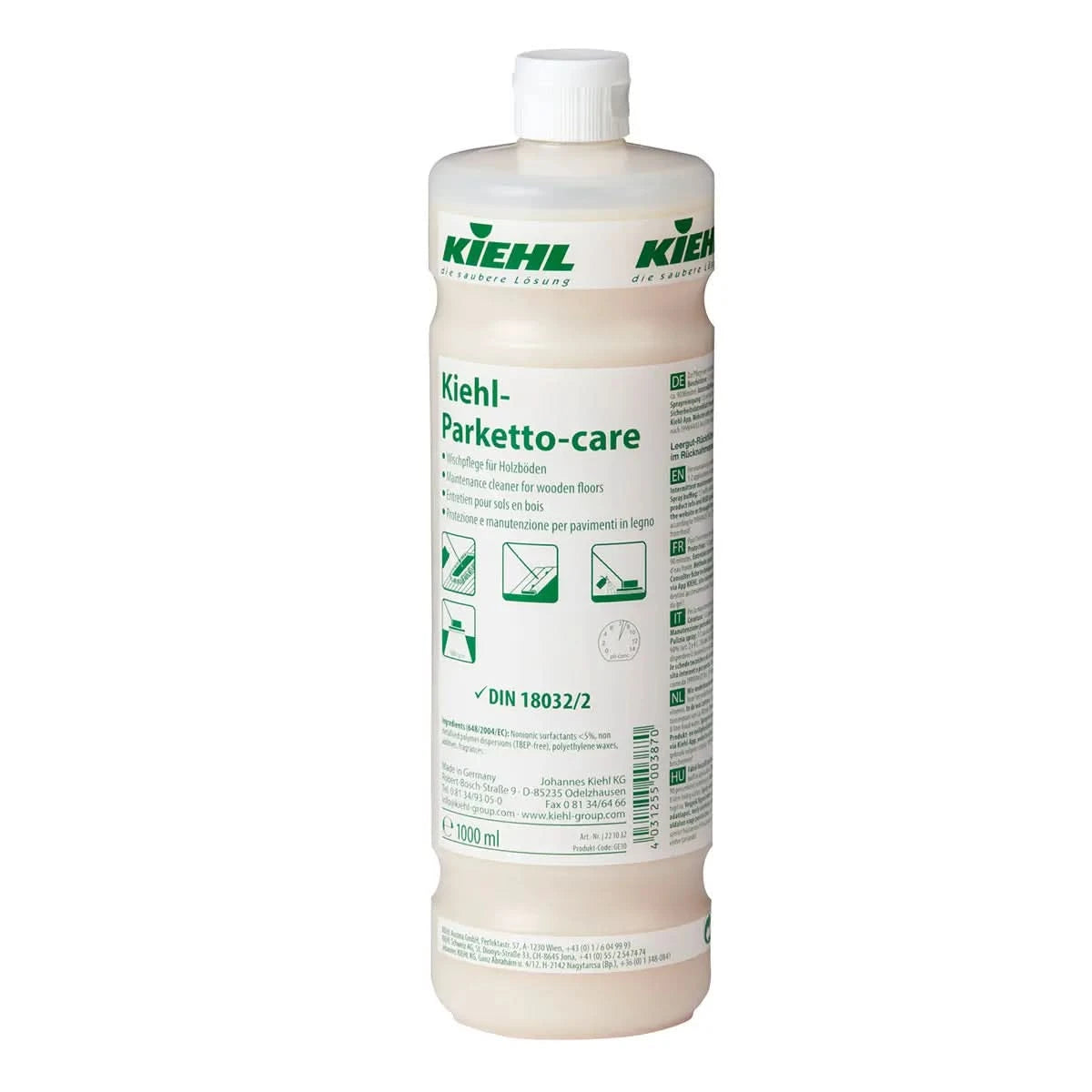 Kiehl Parketto-Care Wischpflege für Holzböden 1l.