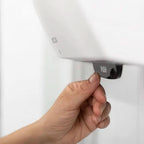 Katrin Hybrid System Handtuchrollenspender mit Sensorfunktion Weiß.