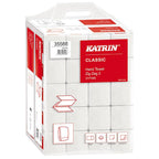 Katrin Classic Handtuchpapier Weiß 2-lagig 4000 Blatt Großpackung