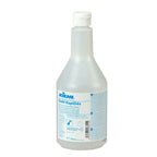 Transparente kunststoffflasche mit kiehl’s rapiDés schnell desinfektionsreiniger 750ml weißem schraubverschluss und blau weißem etikett
