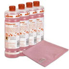 4x Set Kiehl Sanpurid-Citro Sanitärreiniger 1l inkl. Microfasertuch