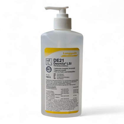 Langguth DE21 Desmila LSI Händedesinfektion 500ml Dosierflasche