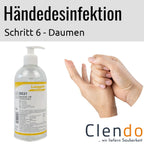 Langguth DE21 Desmila LSI Händedesinfektion 500ml Dosierflasche.