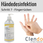 Langguth DE21 Desmila LSI Händedesinfektion 500ml Dosierflasche.