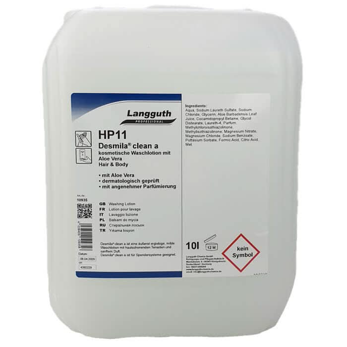 Langguth HP11 Desmila Clean Waschlotion 10l.