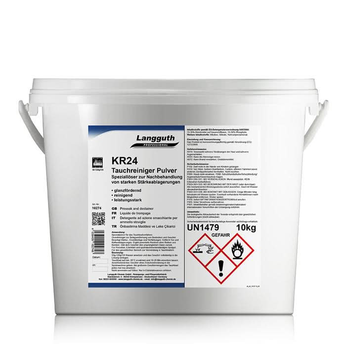 Langguth KR24 Tauchreiniger Pulver 10kg.