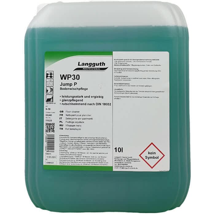 Langguth WP30 Jump P Sportbodenwischpflege 10l.