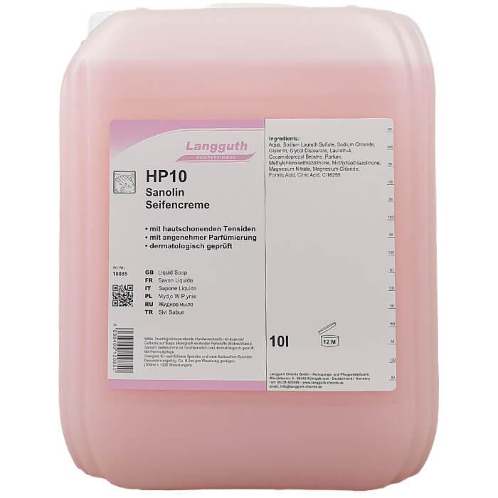 Langguth HP10 Sanolin Seifencreme 10l