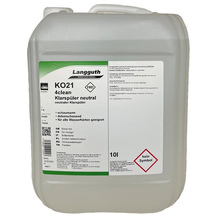 4clean KO21 Klarspüler neutral 10l