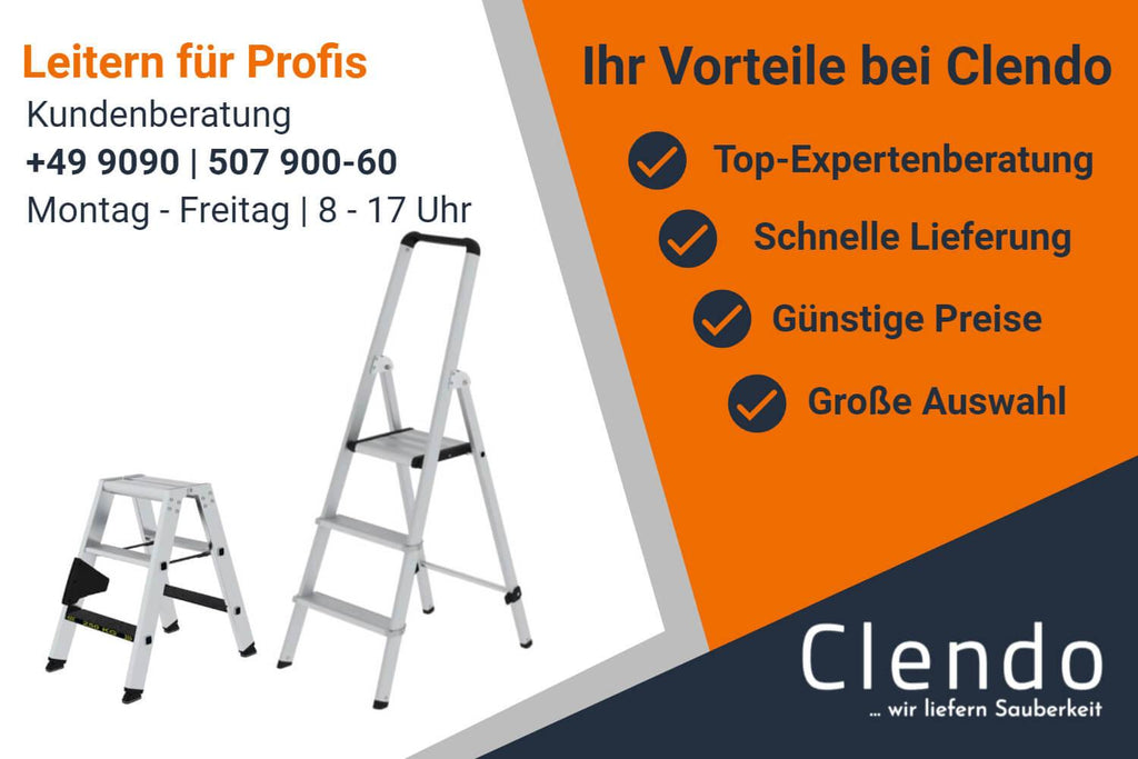 Leitern Günzburger Steigtechnik Clendo Shop Leiterrollen