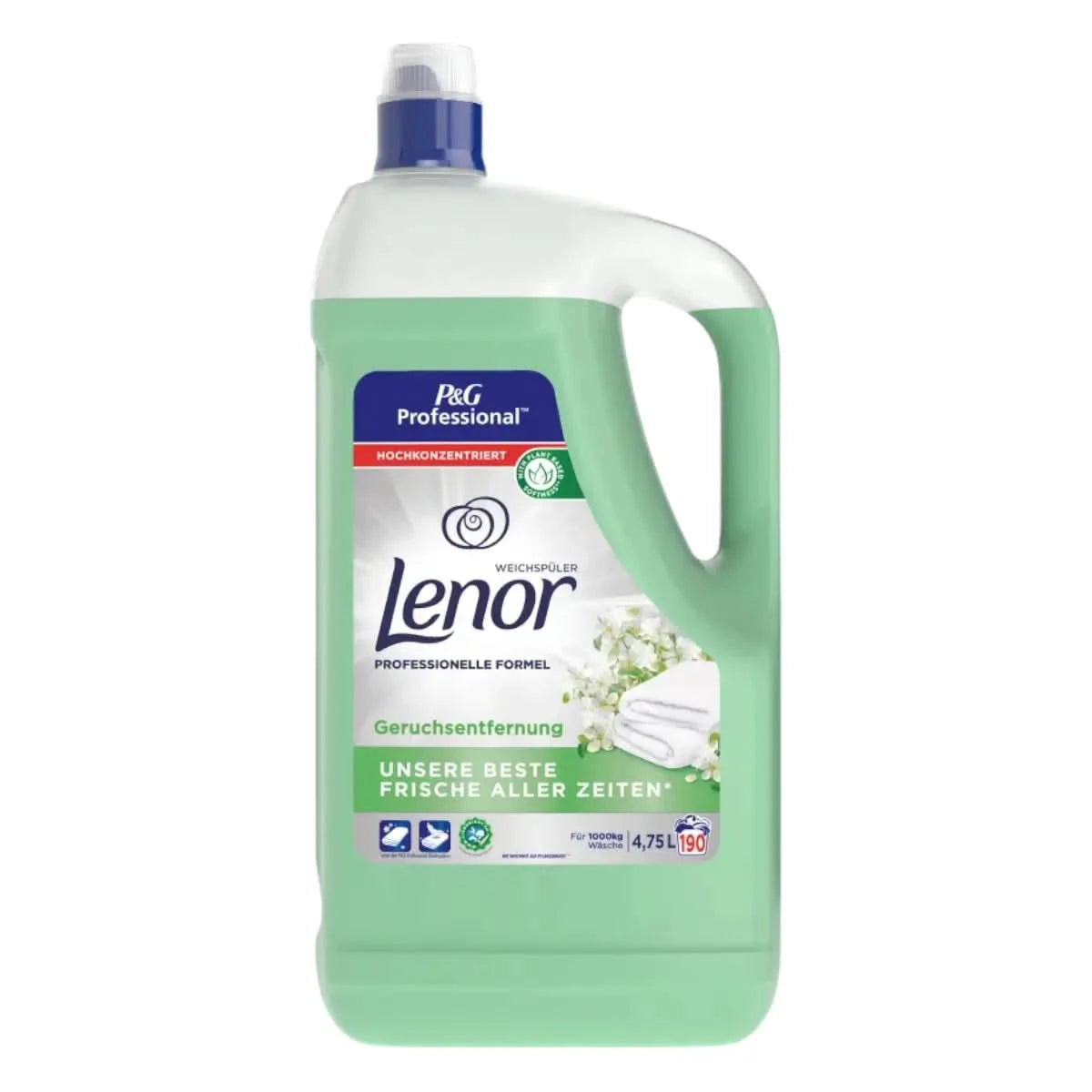 LENOR Professional Weichspüler 190WL Geruchsentferner 4,75 Liter.