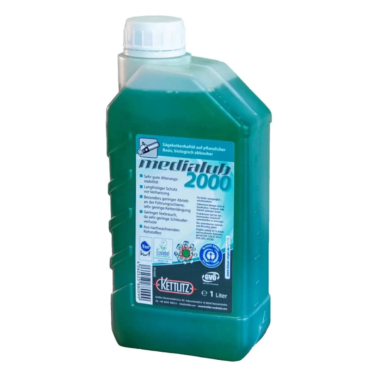 KETTLITZ Medialub 2000 Bio Kettensägenöl Sägekettenöl.