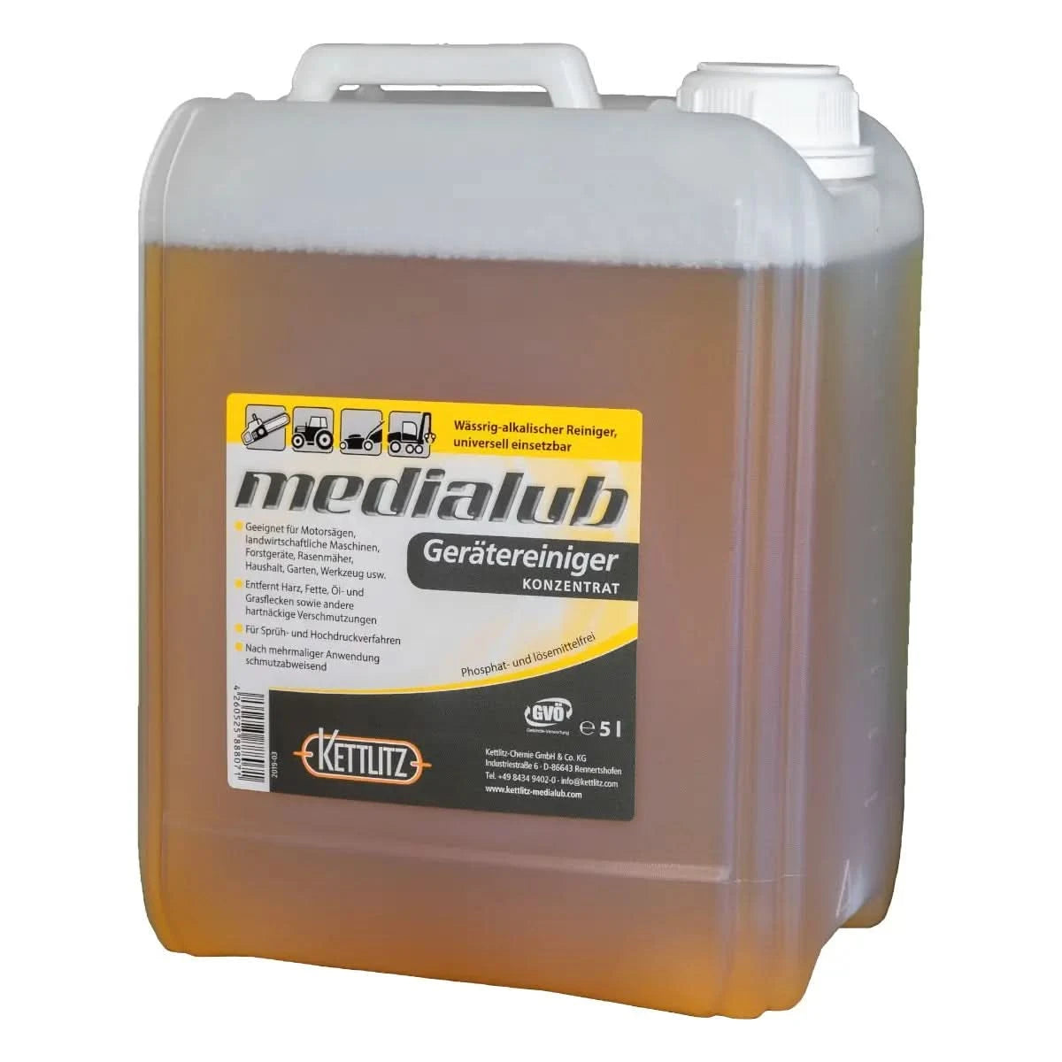 KETTLITZ Medialub Gerätereiniger Universalreiniger Konzentrat.
