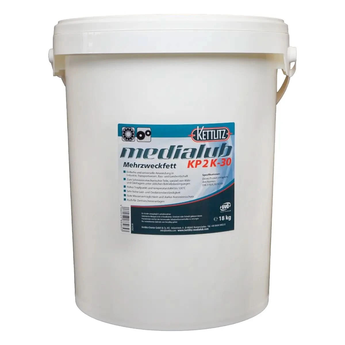 KETTLITZ Medialub Mehrzweckfett KP2K-30.