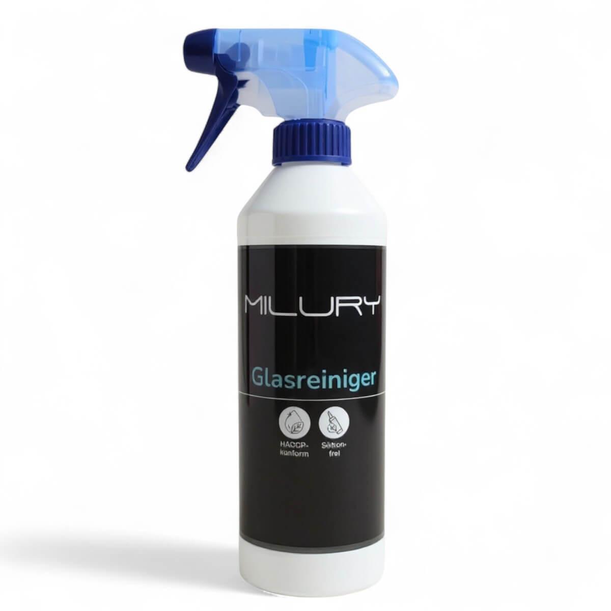 MILURY Glasreiniger Sprühflasche Leer 500ml