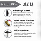 MILURY Aluminium Profi-Teleskopstange.