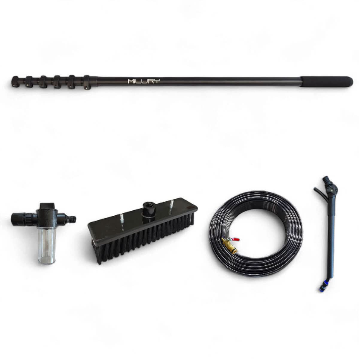 MILURY Aluminium Profi-Teleskopstange.