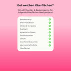 MILURY Badreiniger & Sanitärreiniger Konzentrat 1 Liter.