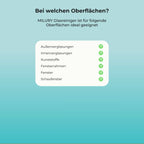 MILURY Glasreiniger Konzentrat 1 Liter.