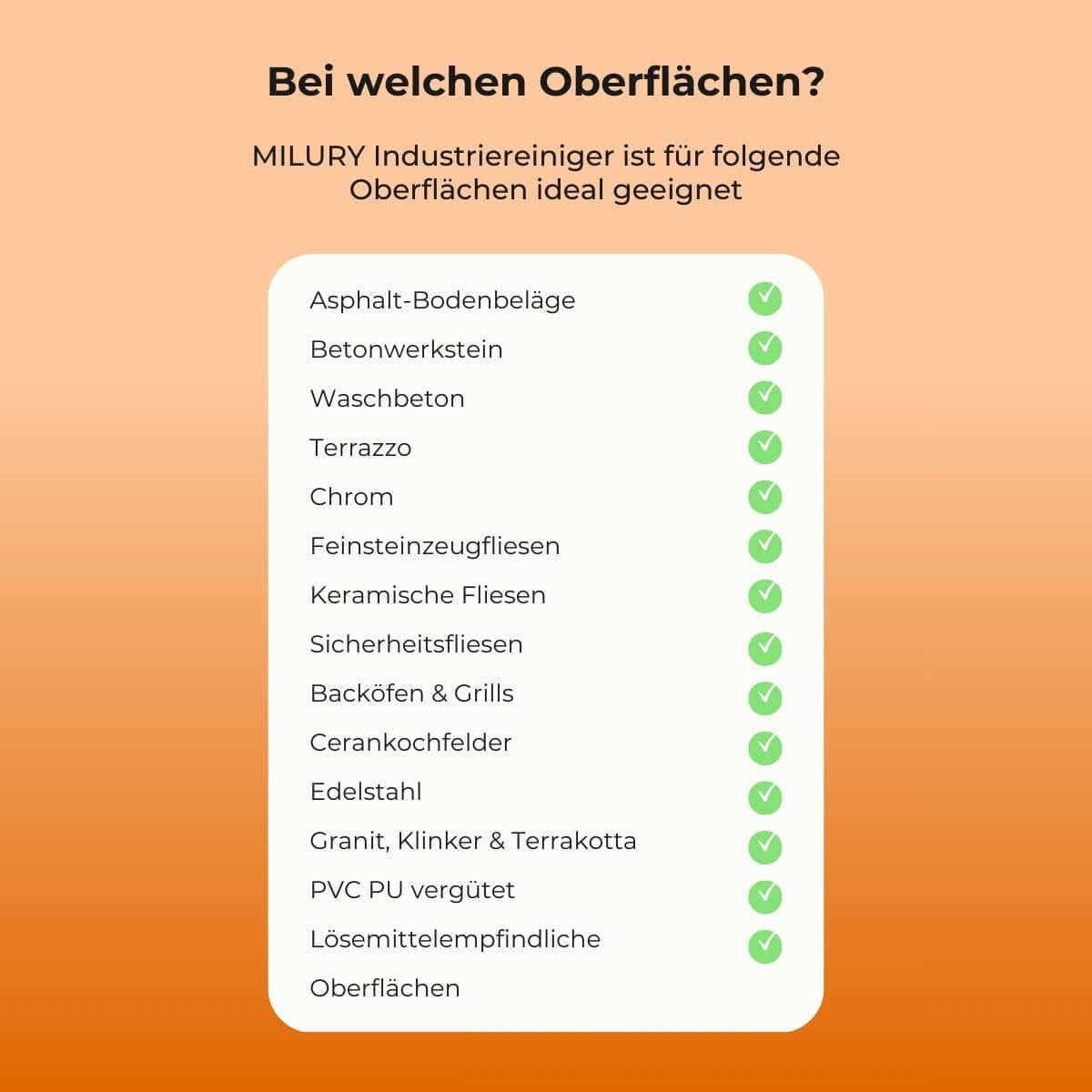 MILURY Industriereiniger Konzentrat 5 Liter.