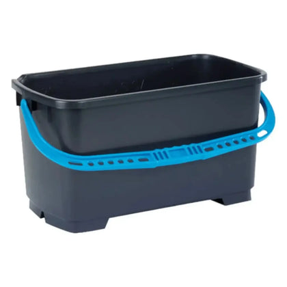 MOERMAN Profi Fensterputzer-Eimer Schwarz 22 Liter