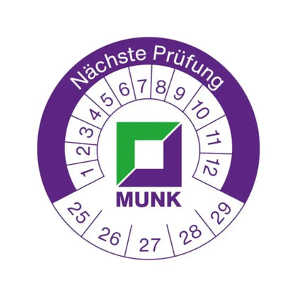 MUNK Prüfplaketten für Leitern, 50 Stück