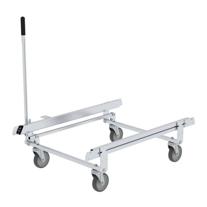 Günzburger Fahrwerk für Podesttreppen.