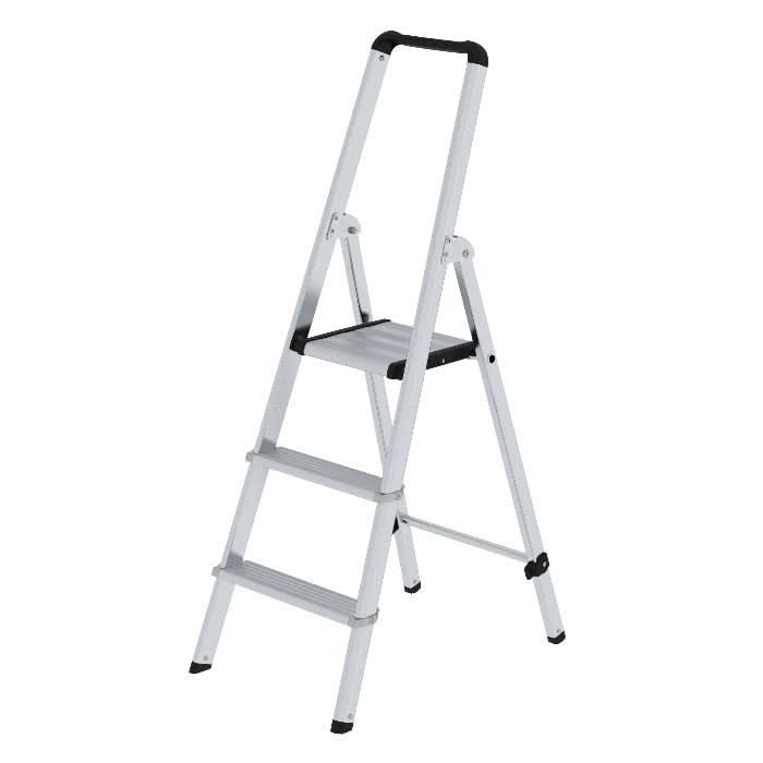 MUNK Steigtechnik ML Stufen-Stehleiter einseitig begehbar.