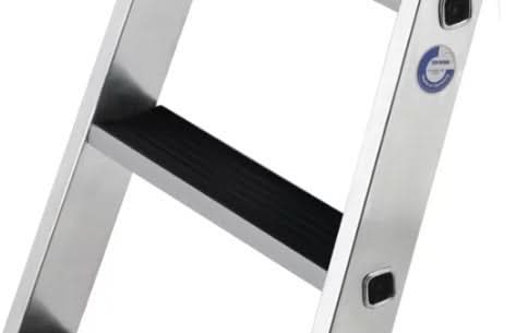 MUNK Nachrüstsatz clip-step für Plattformleiter fahrbar.